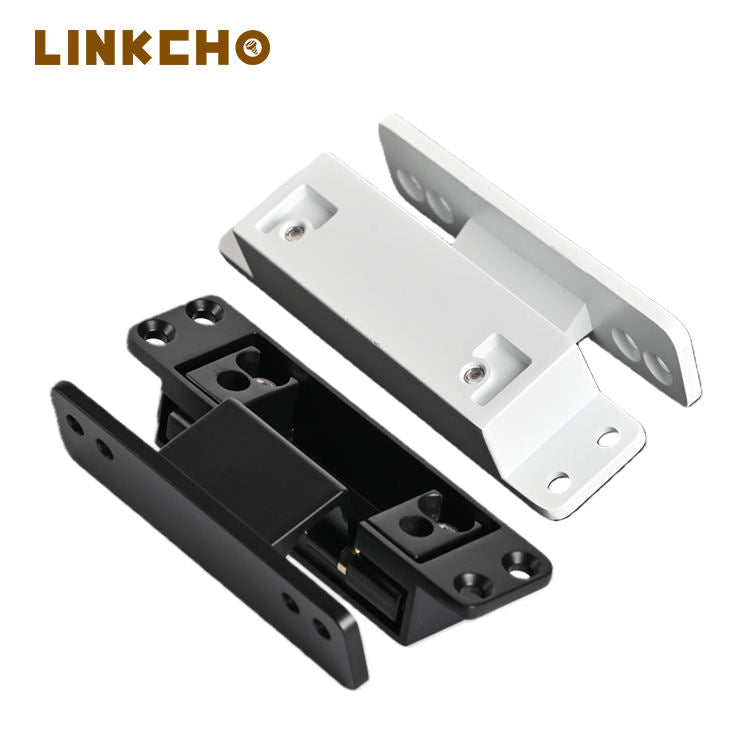 2D Adjustable Zinc-Alloy Invisible Hinge Narrow Frame Door Outward Opening Concealed Single-sided Slotted Soft Kitchen Bedroom