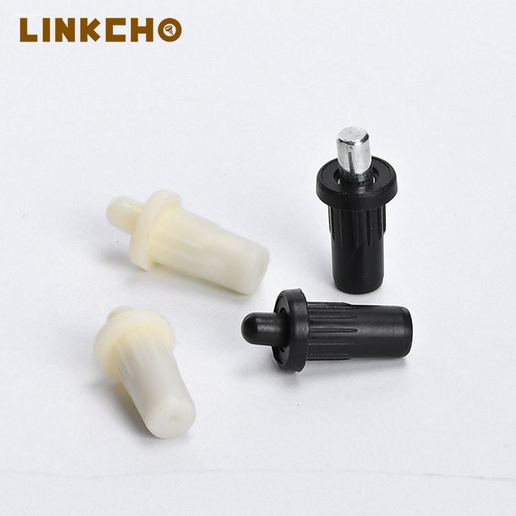 Anti Slip Treatment Kitchen Bathroom Furniture Cabinet Door Concealed Plastic Buffer Spring Axis Fixation Telescopic Rotating