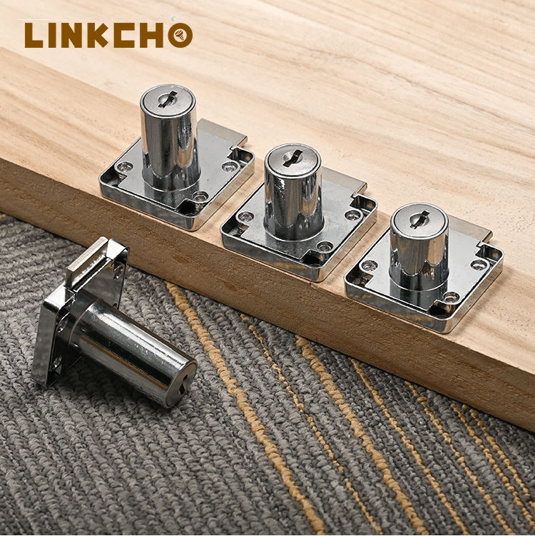 LINKCHO Office Desk Drawer Locks Wardrobe Extension Locks Solid Locks for Bedside File Cabinets and Bookshelves