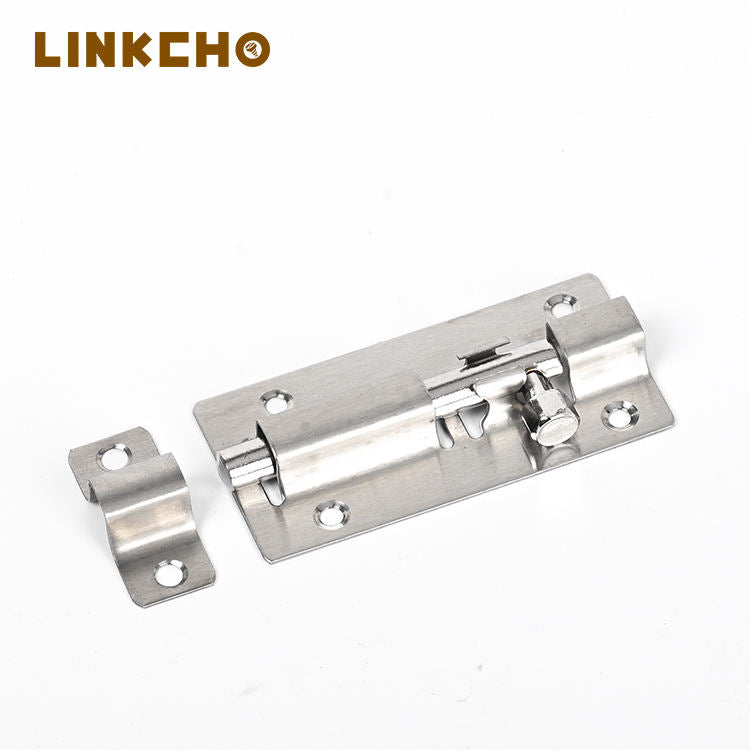 LINKCHO Modern Security Door Latch 3-inch 4-inch 5-inch Stainless Steel Thickened Door Bolts for Hotel & Kitchen Use