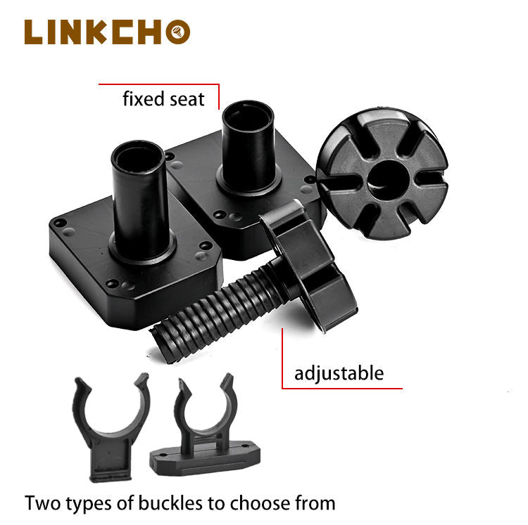 Adjustable Table Leg Support Plastic Heavy Duty Stable Anti-Slip Desk Foot Bracket Modern Living Room Bedroom Home Office