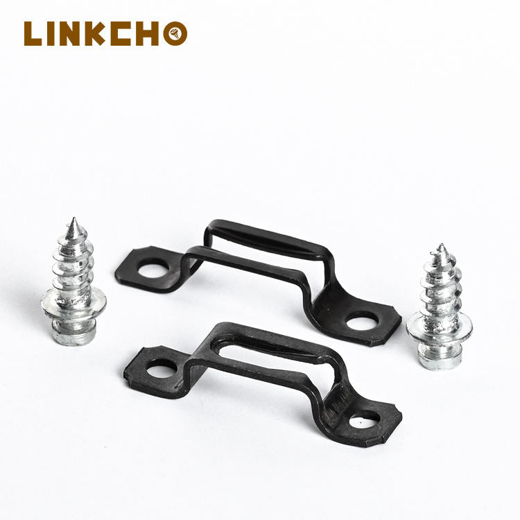 LINKCHO Quick Assembly 2 in 1 Concealed Connector Plastic Plywood Connector Invisible Wood Connector Furniture Hardware