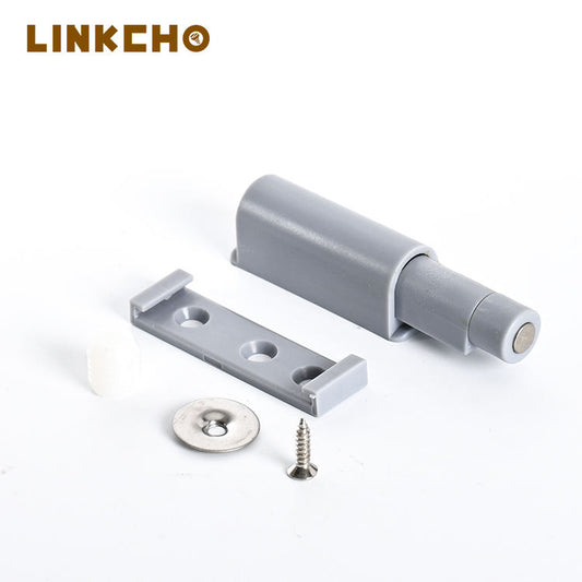 Plastic Damper Cupboard Rebound Device Invisible Push Door Touch Magnetic Anti-Noise Damping Buffer Push Open Hotel Kitchen