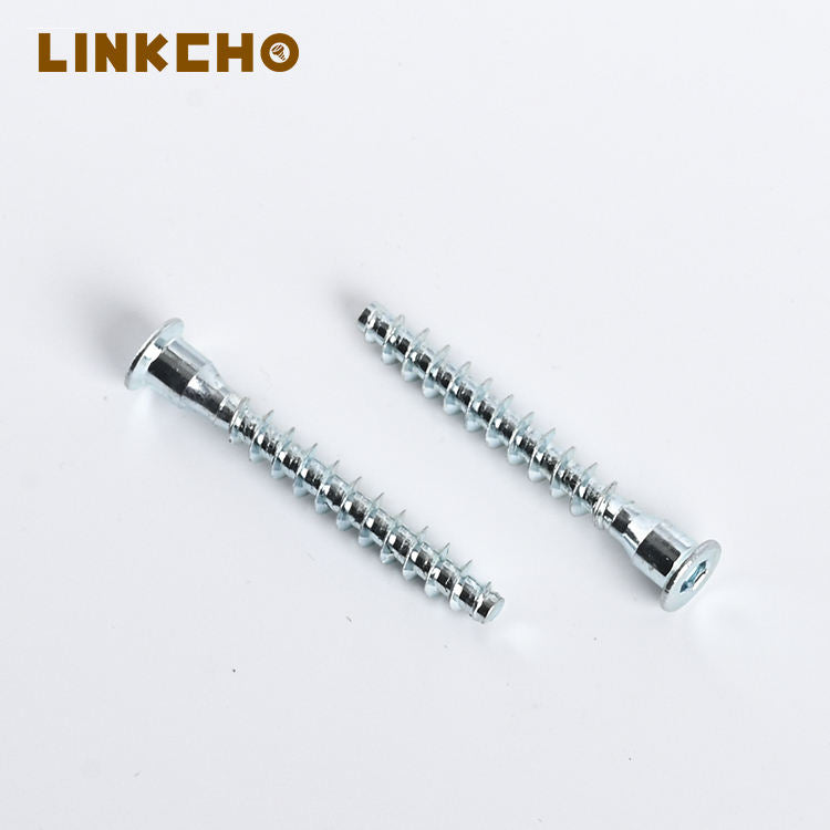 Countersunk Hexagon Self-tapping Over-the-mountain Wire Straight Repair Screws Stainless Steel M6*48 Zinc Plated Class 6 Inch