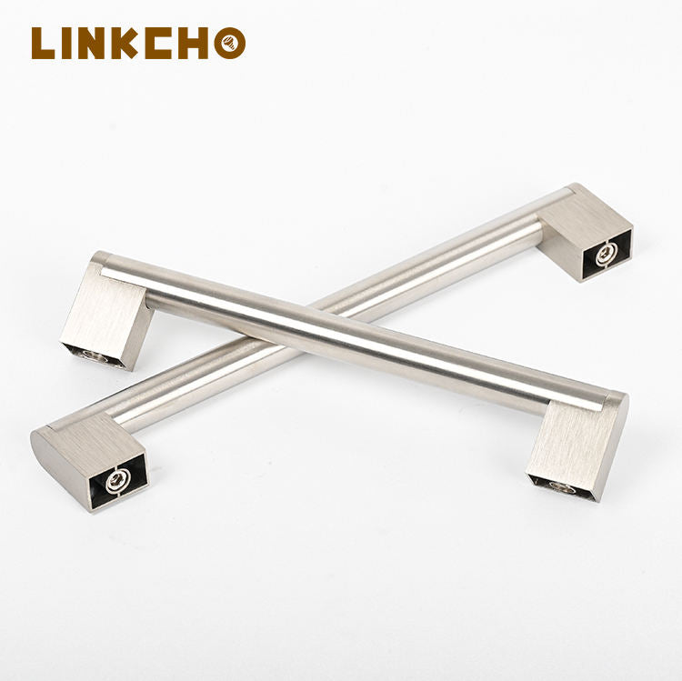 LINKCHO Stainless Steel Hollow U-shaped Drawer Handles for Kitchen Dresser Bedroom Cabinets and Wardrobes