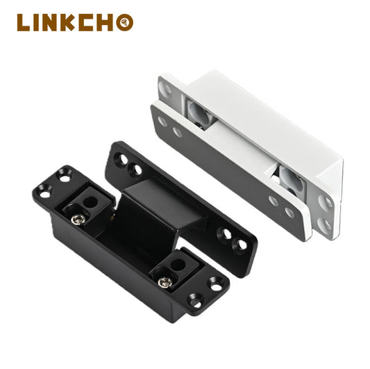 2D Adjustable Zinc-Alloy Invisible Hinge Narrow Frame Door Outward Opening Concealed Single-sided Slotted Soft Kitchen Bedroom
