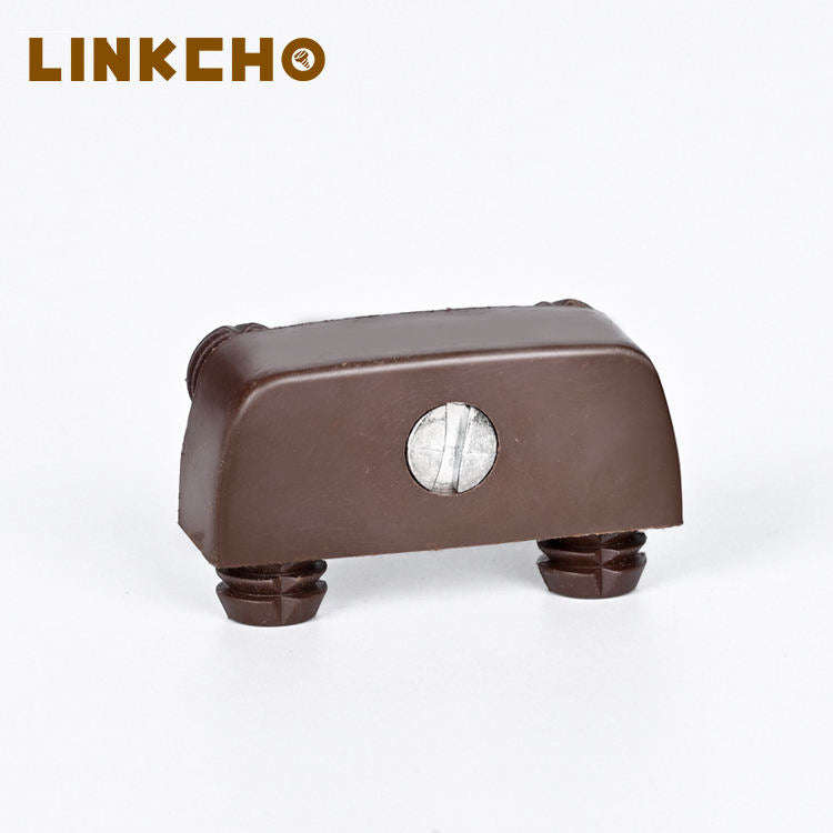 LINKCHO 3-in-1 ABS/PP Alloy Connection Plastic Panel Furniture Connectors Shelf Supports Furniture Connector Double Foot